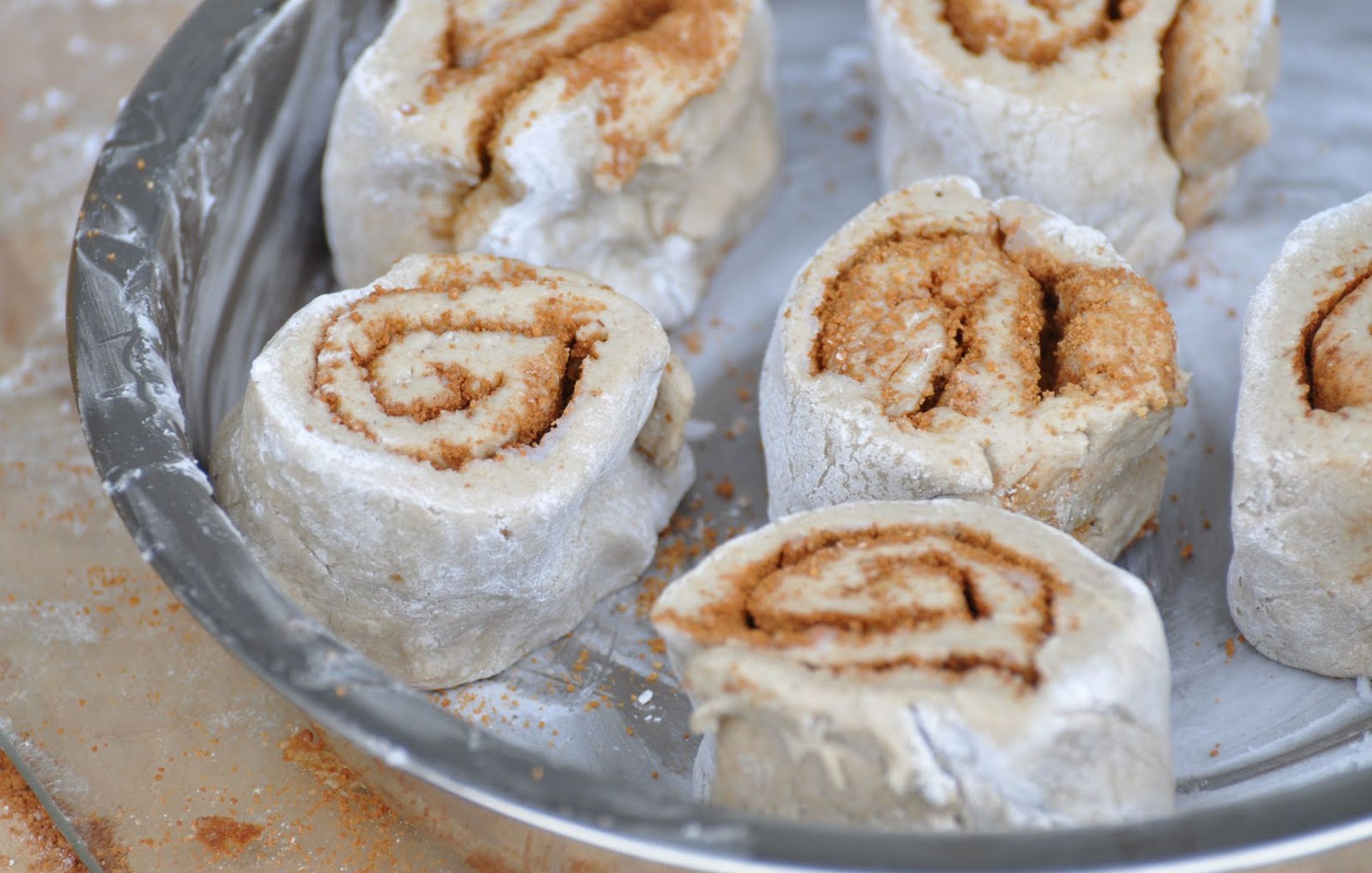 Yeast-Free Gluten-Free Buckwheat Cinnamon Rolls Vegan