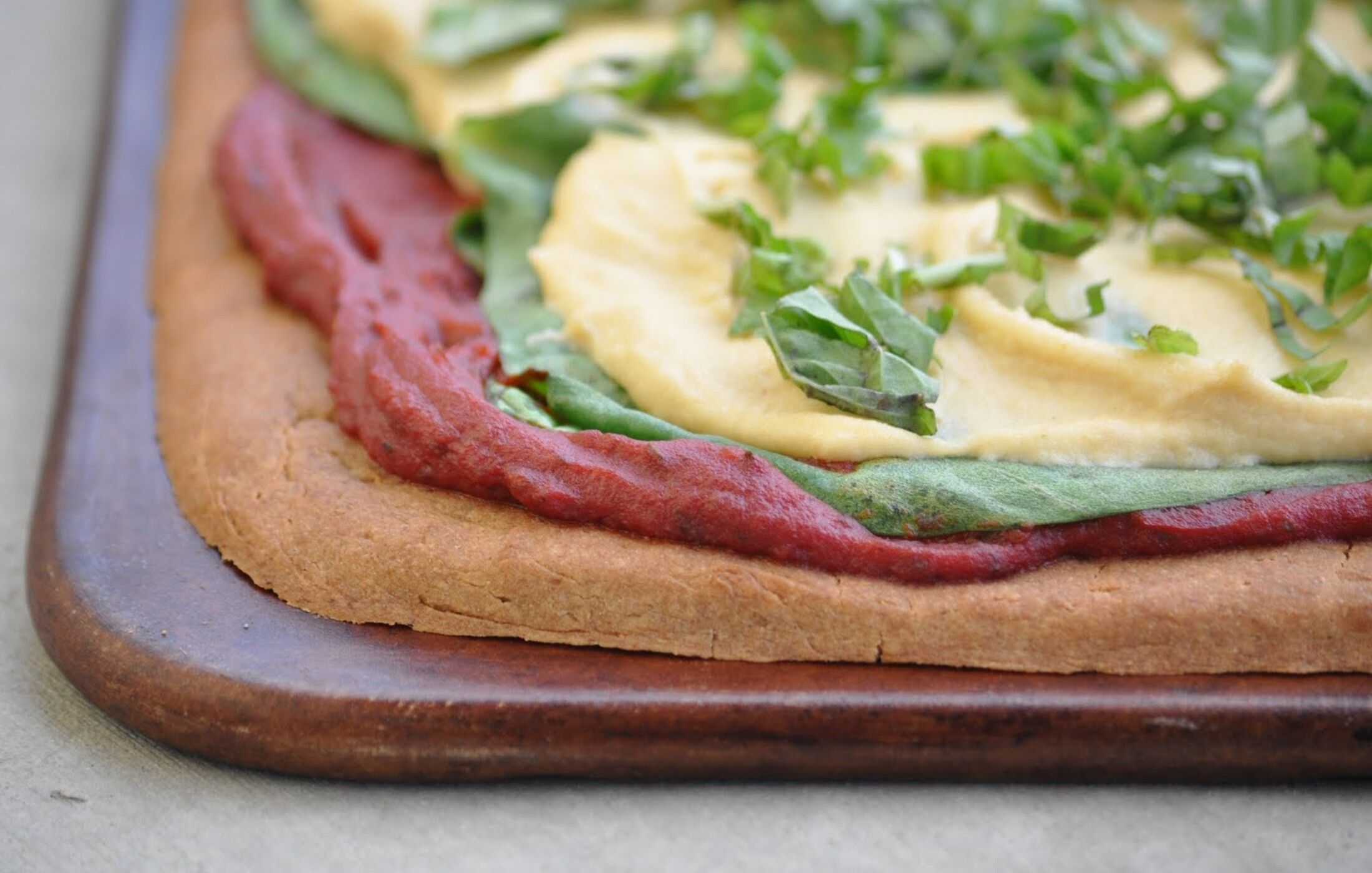 Yeast-Free Thin Buckwheat Pizza Crust Gluten-Free Vegan