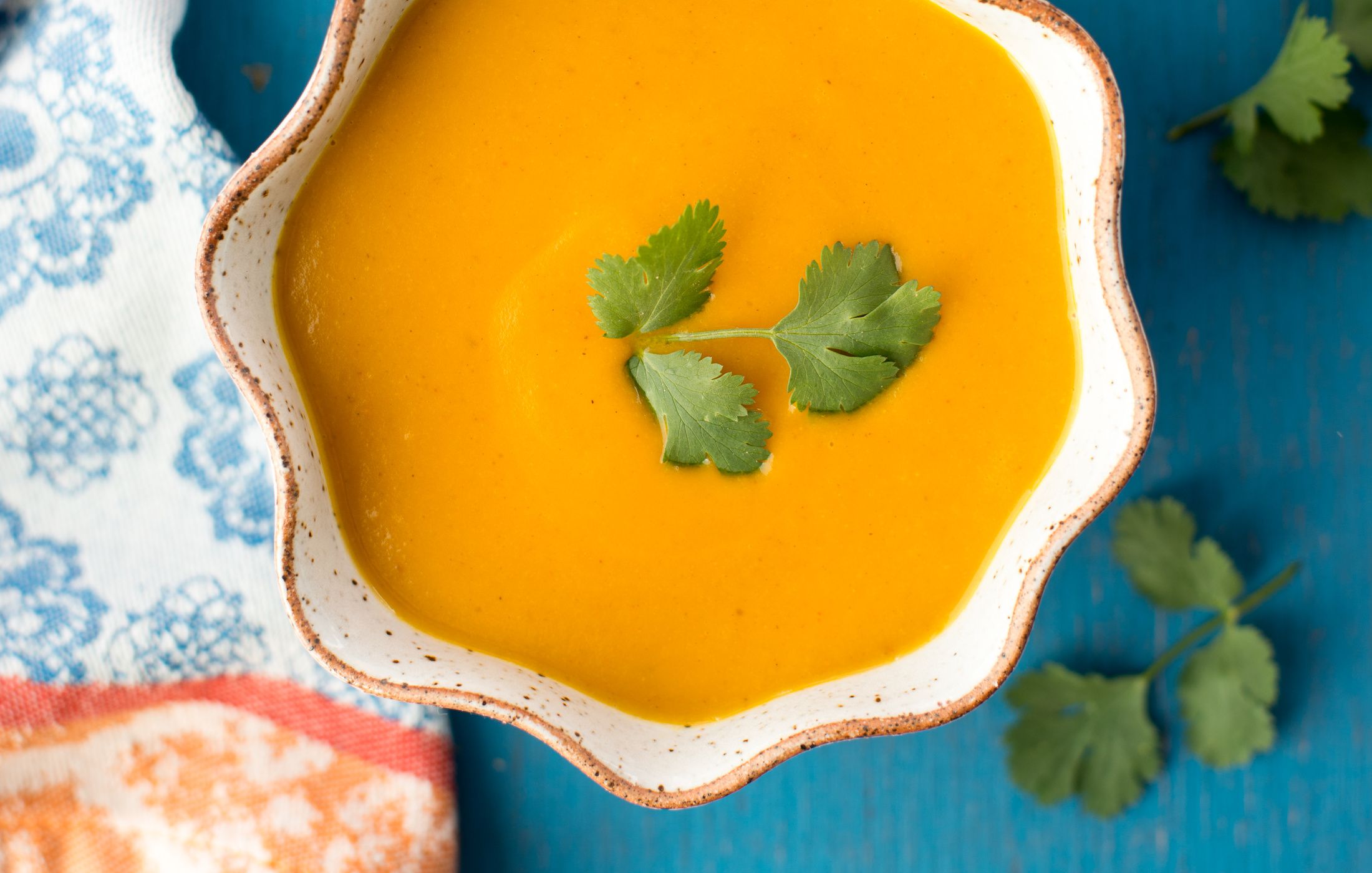 Curried Butternut Squash Soup