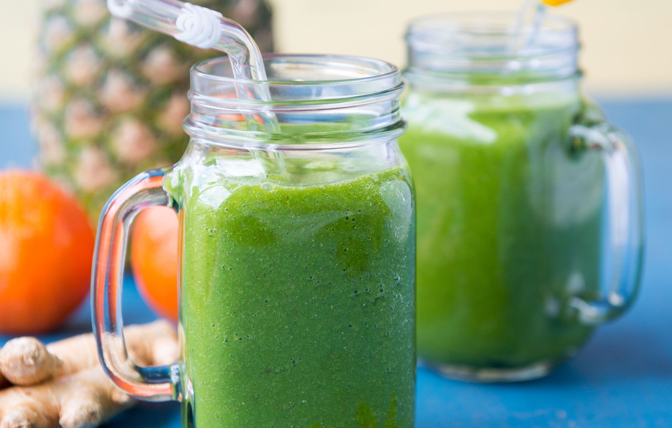 Pineapple-Ginger Green Smoothie