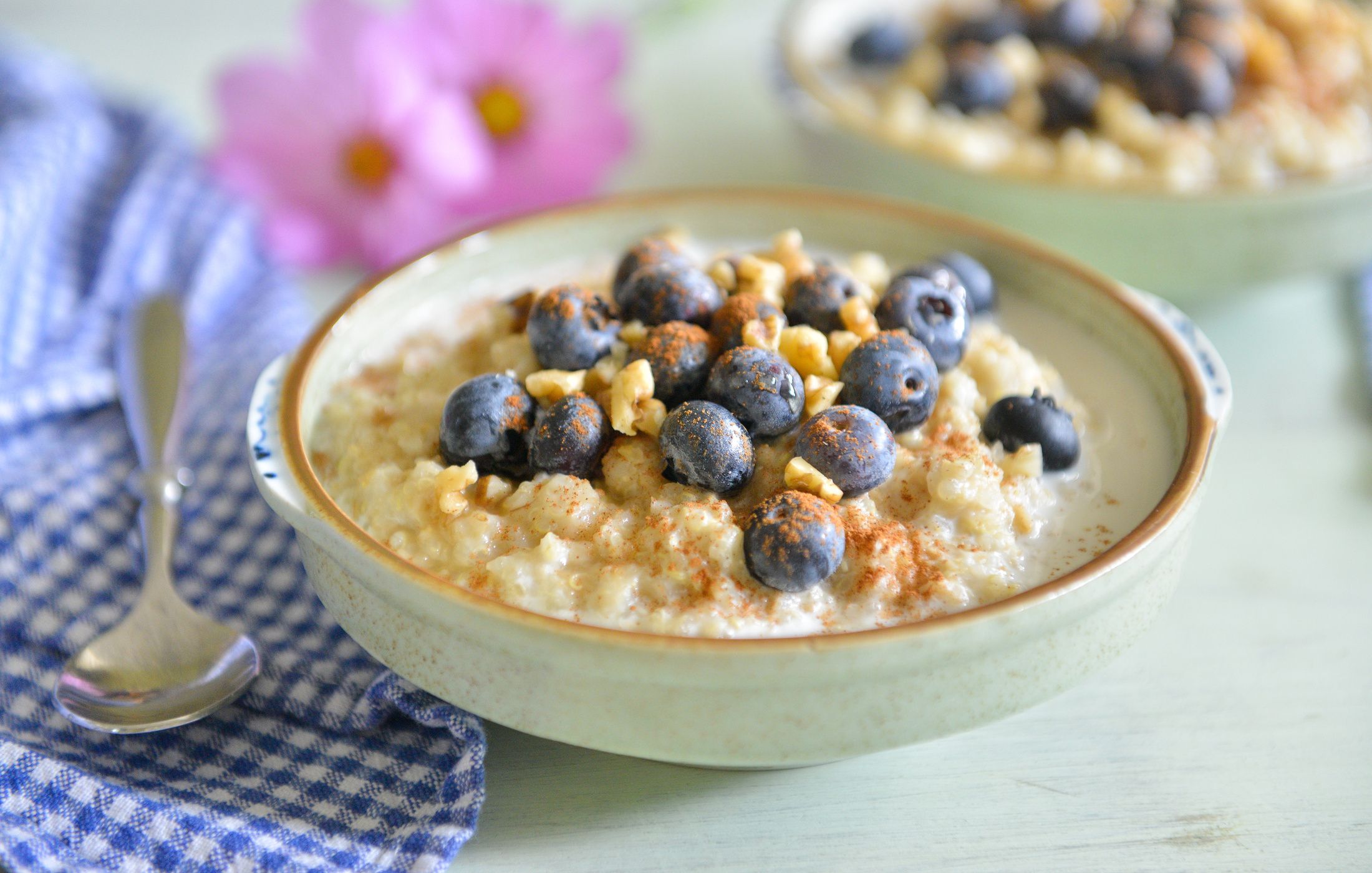 Instant Pot Quinoa-Oat Hot Breakfast Cereal