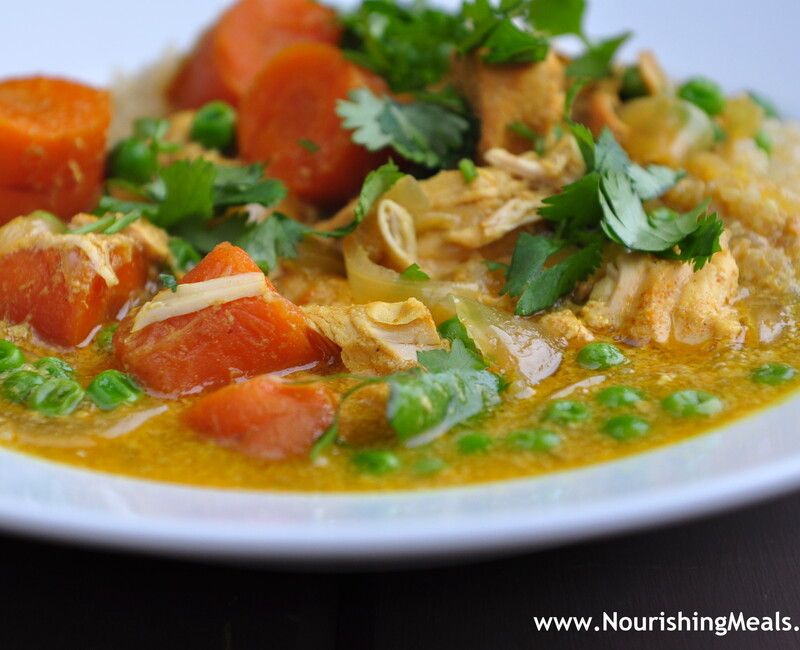 Slow-Cooked Chicken Curry