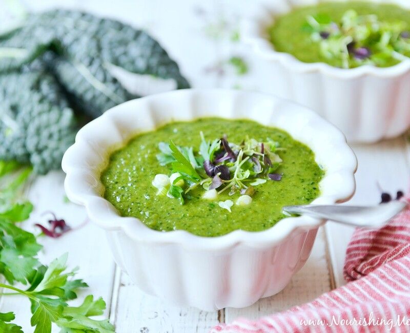 Green Kale Detox Soup