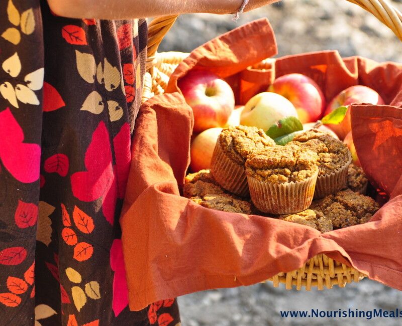 Paleo Grain-Free Hazelnut Pumpkin Spice Muffins (gluten-free, grain-free, dairy-free)