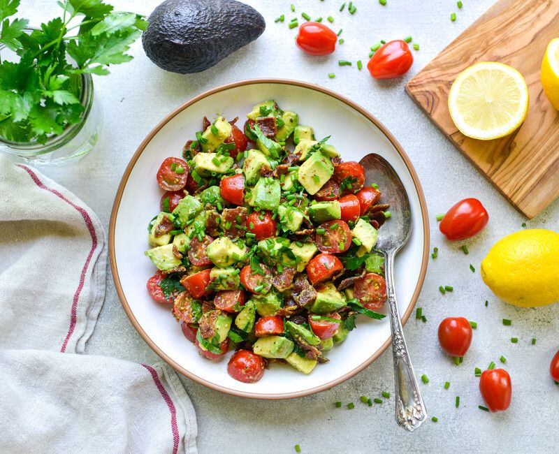 AVOCADO BACON TOMATO SALAD-1