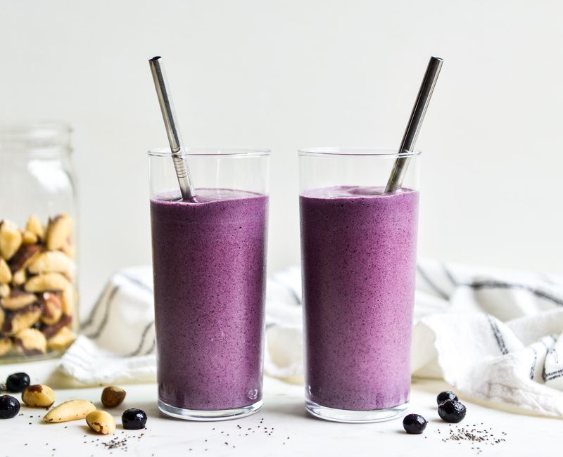 BLUEBERRY BRAZIL NUT SMOOTHIE-1