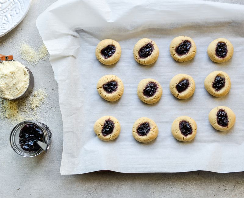 BLUEBERRY-ALMOND THUMBPRINT COOKIES-1