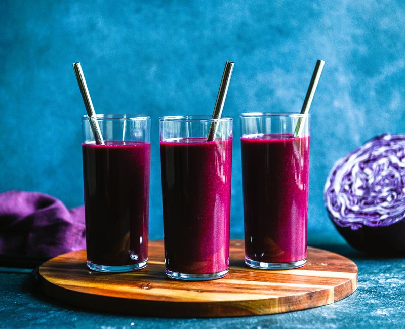 BLUEBERRY-CABBAGE DETOX SMOOTHIE-1