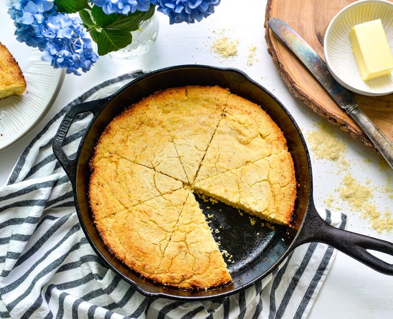 BUTTERMILK SKILLET CORNBREAD-1