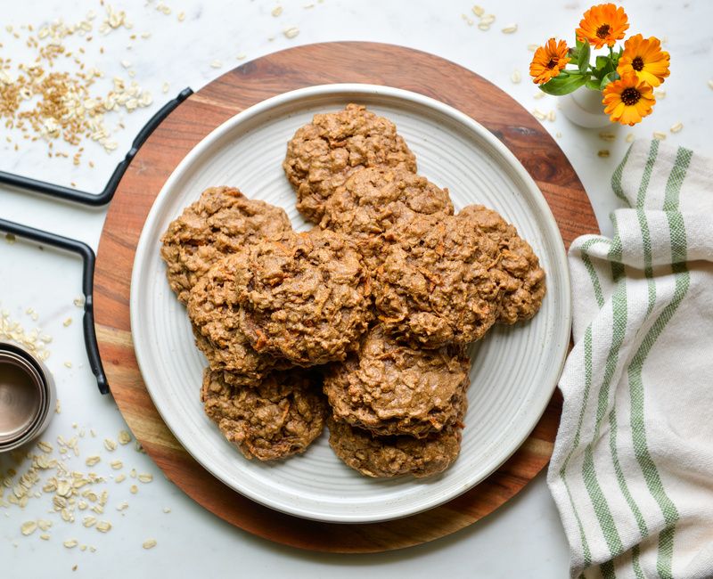 CARROT-OATMEAL BREAKFAST COOKIES-1