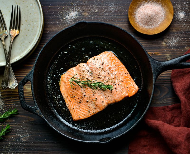 CAST IRON ROASTED SALMON-1