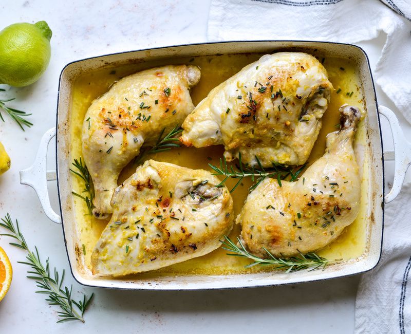 CITRUS-ROSEMARY ROASTED CHICKEN-1