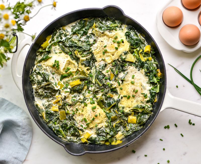 CREAMY GREENS AND EGGS DAIRY-FREE-1