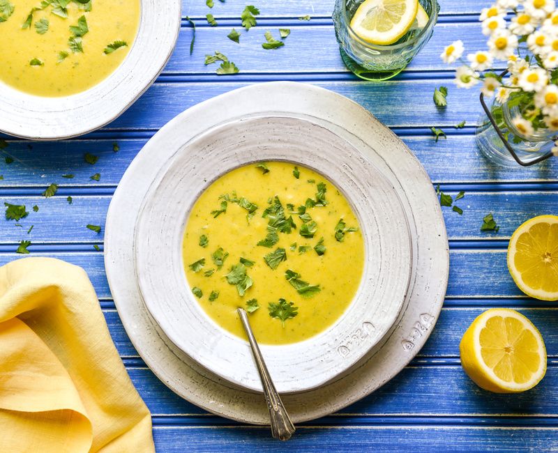 CREAMY SUMMER ZUCCHINI SOUP DAIRY-FREE-12