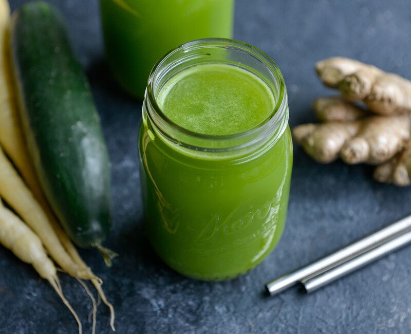 Cucumber Carrot Ginger Juice