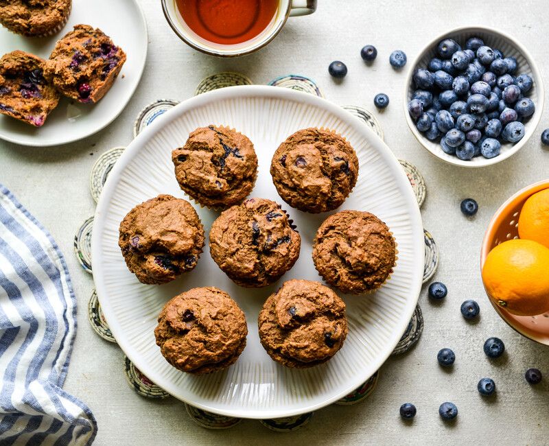 GLUTEN-FREE BLUEBERRY TEFF MUFFINS-1