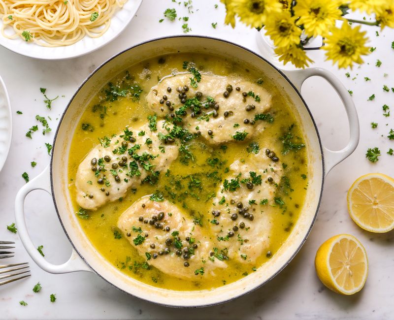 GLUTEN-FREE LOW-FODMAP CHICKEN PICCATA-1