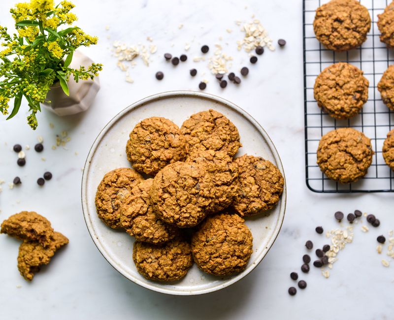 GLUTEN-FREE PUMPKIN OATMEAL DROP COOKIES-2