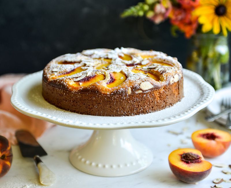 GRAIN-FREE PEACH-ALMOND CAKE-2