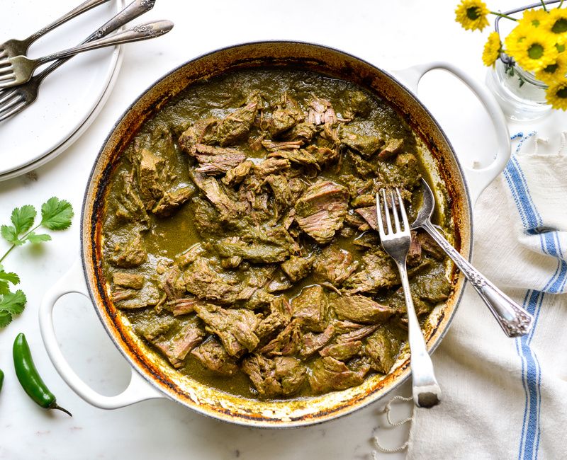 GREEN CHILI BRAISED BEEF-1