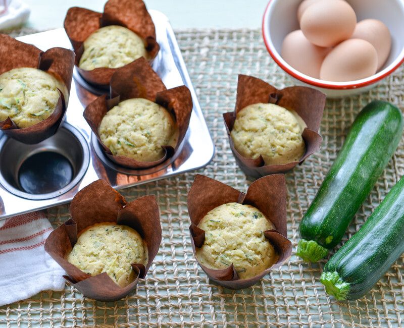 Gluten-Free Zucchini Muffins-1