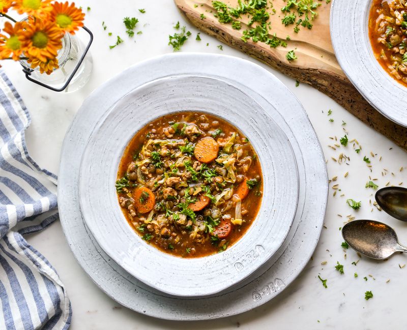 ITALIAN TURKEY-LENTIL VEGETABLE SOUP-1