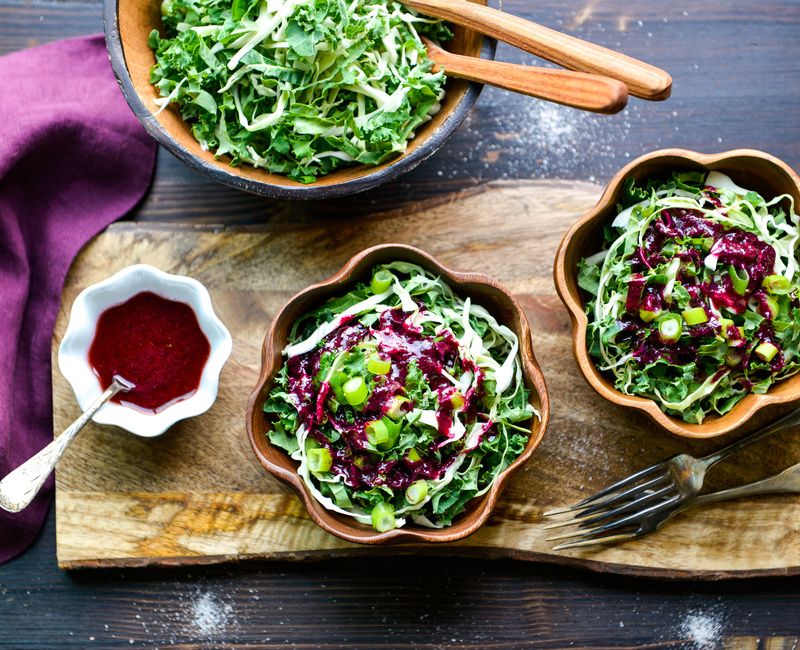 KALE CABBAGE SALAD DRAGON FRUIT DRESSING -LOW-FODMAP LOW-HISTAMINE-1