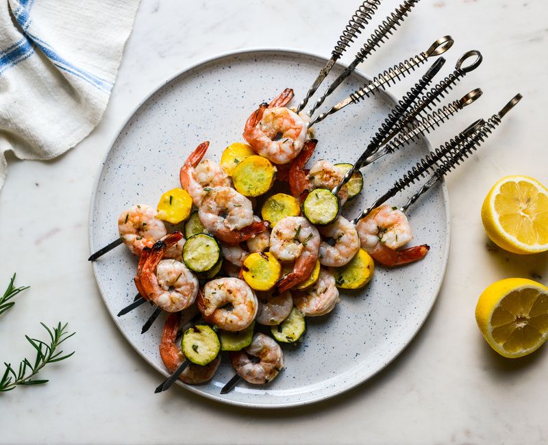 LEMON-GARLIC SHRIMP KEBOBS-1