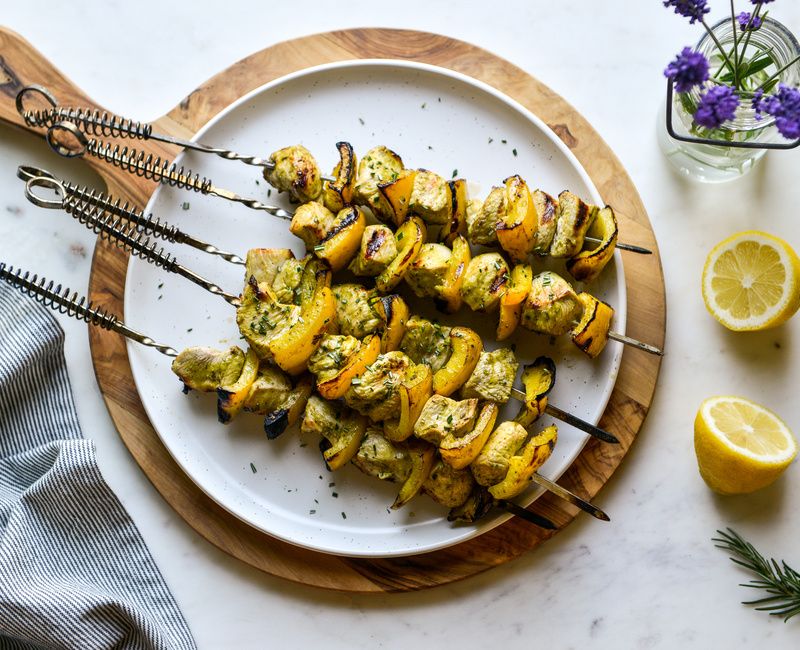 LEMON-ROSEMARY CHICKEN KEBOBS-1