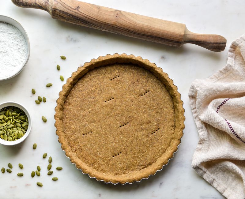 LOW-OXALATE GINGERBREAD TART OR PIE CRUST GLUTEN-FREE EGG-FREE-2