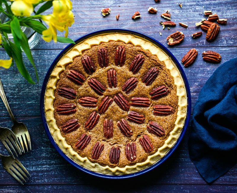 MAPLE PECAN PIE GRAIN-FREE VEGAN EGG-FREE GLUTEN-FREE-2