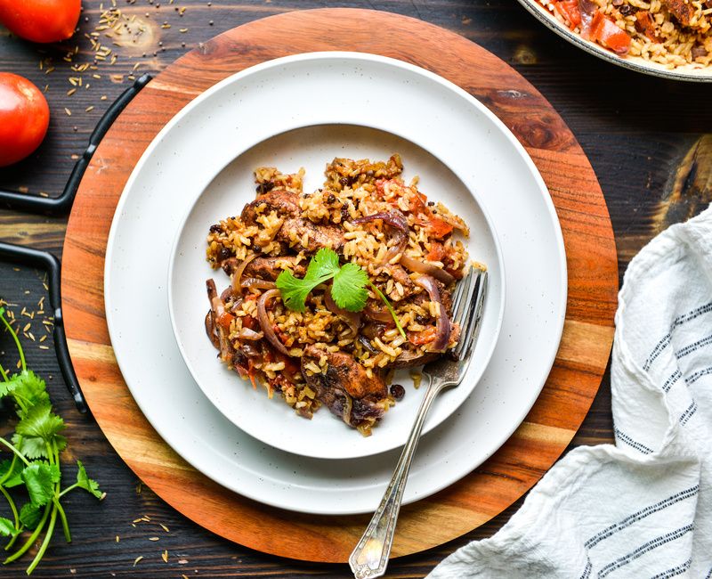 MASALA CHICKEN AND BROWN RICE-2