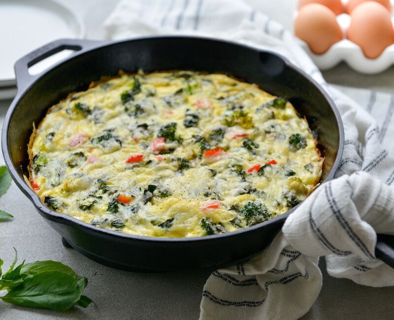 MEDITERRANEAN BROCCOLI-KALE FRITTATA-1