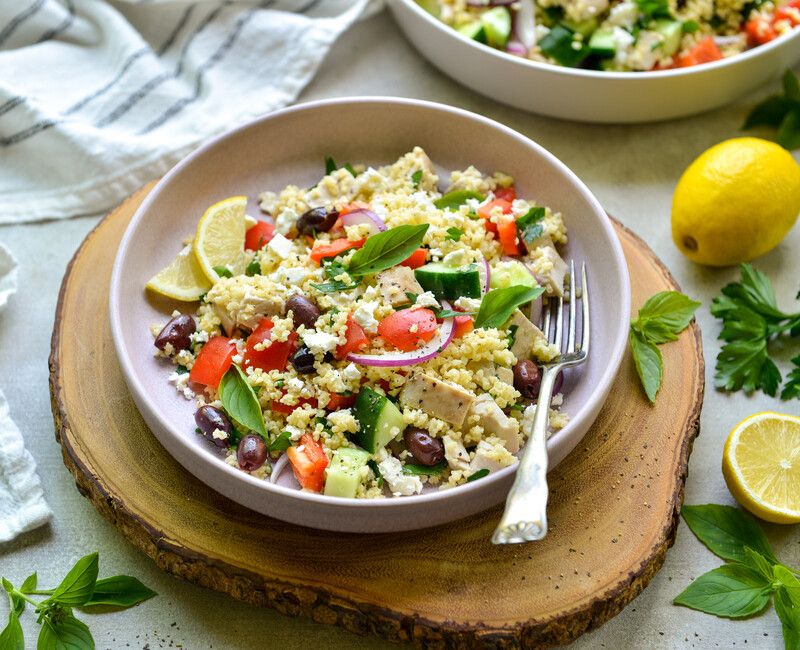 MEDITERRANEAN MILLET AND CHICKEN SALAD-2