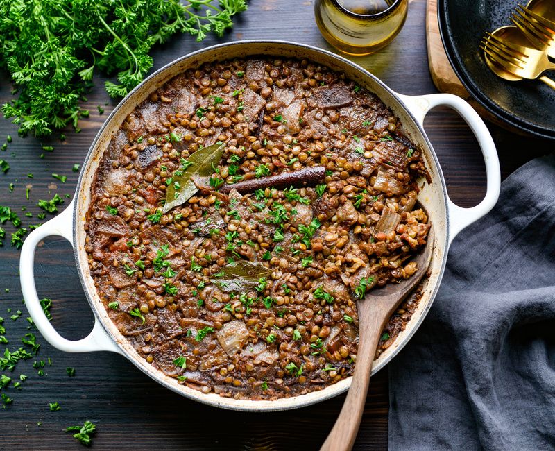 MIDDLE EASTERN LENTIL AND RICE STEW-1