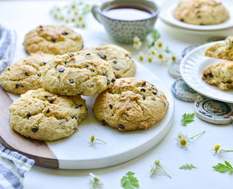 PALEO CHOCOLATE CHIP SCONES-2