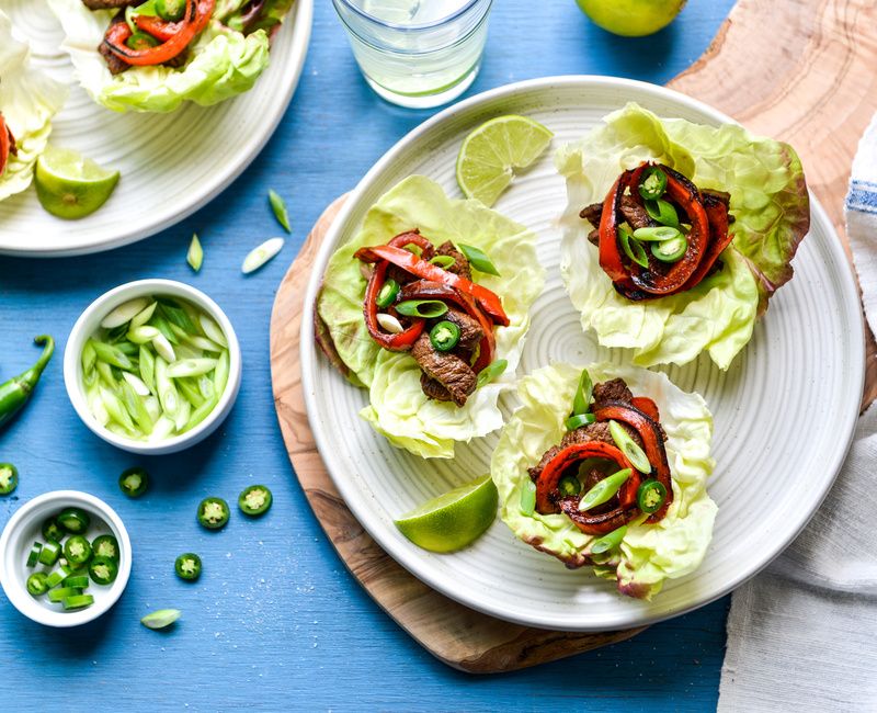 STEAK TACO LETTUCE WRAPS-1