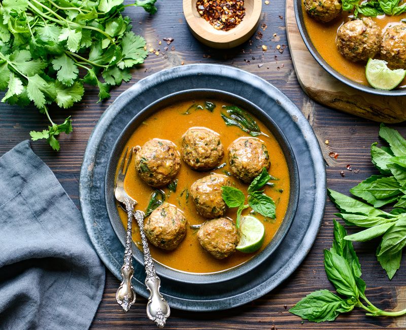 THAI CURRIED BEEF MEATBALLS-1