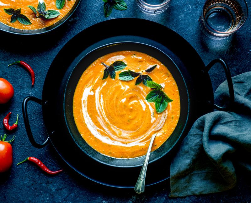 THAI ROASTED TOMATO BASIL SOUP-11