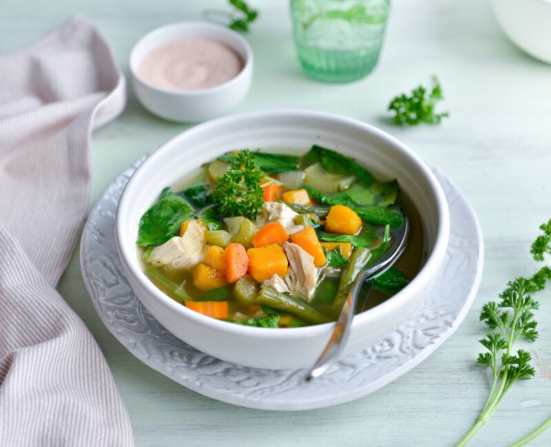 Turkey Vegetable Soup-2