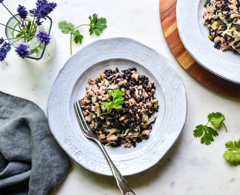 TURKEY-GINGER-CABBAGE-BLACK-RICE-HASH-1