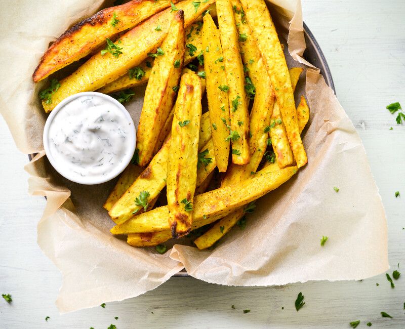 TURMERIC SWEET POTATO OVEN FRIES-11