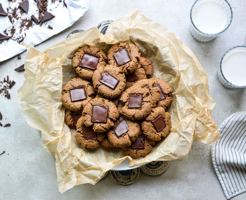 VEGAN GLUTEN-FREE SUNBUTTER COOKIES-1