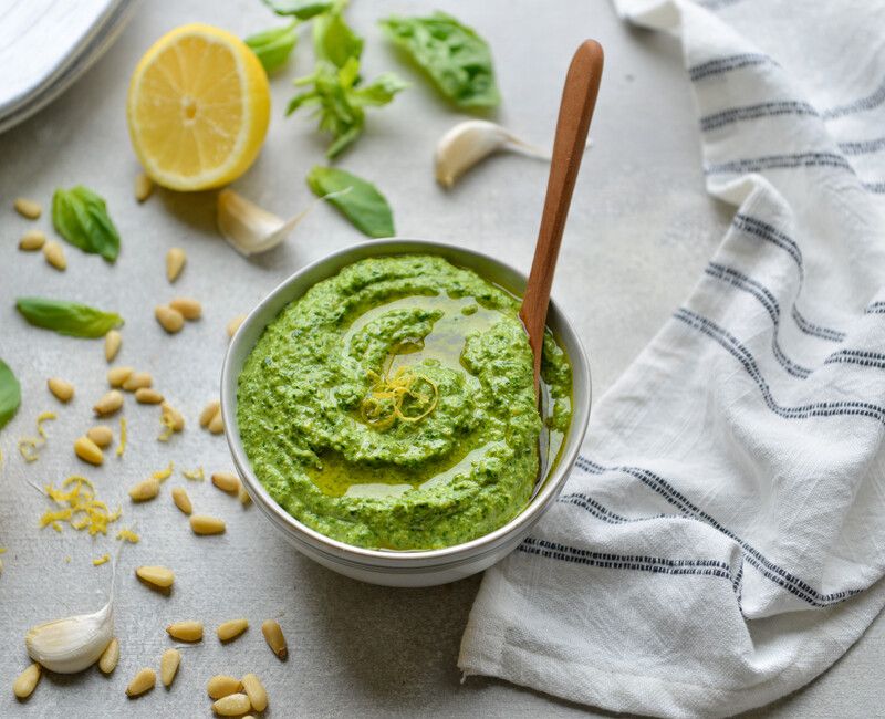 VEGAN LEMON BASIL PESTO-2