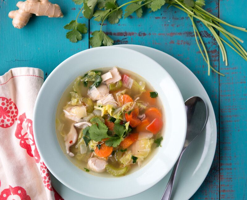 super immune-boosting chicken soup-1