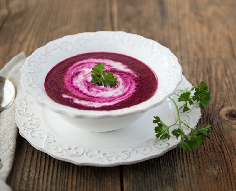 Beet Rosemary Detox Soup