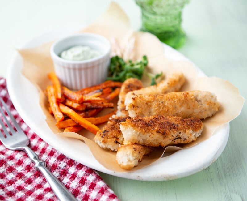 Crispy Coconut Chicken Fingers Paleo AIP