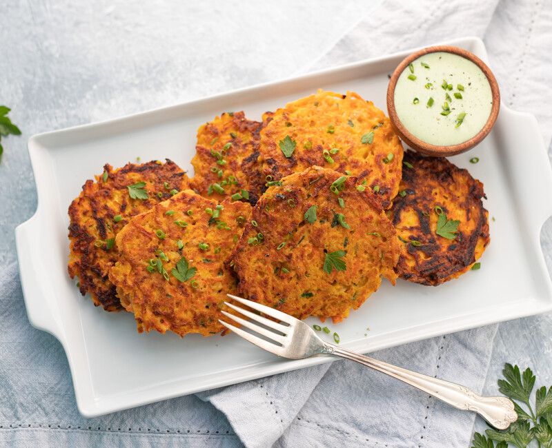 Carrot Fritters