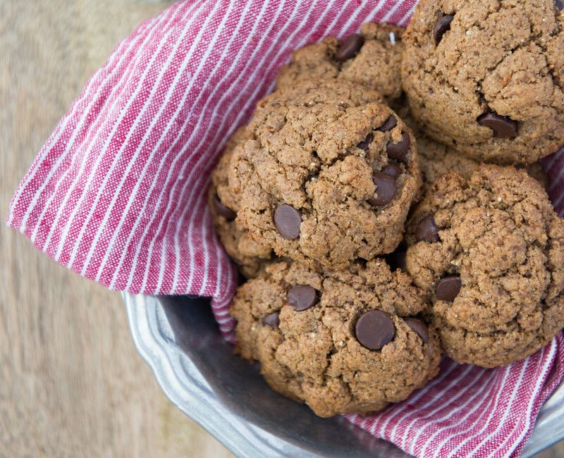 Grain-Free Paleo Chocolate Chip Almond Butter Cookies