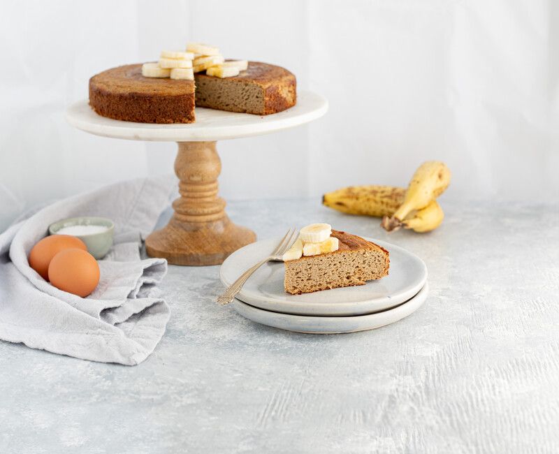 Coconut Banana Breakfast Cake